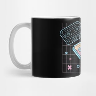 Vaporwave Electronics Mug